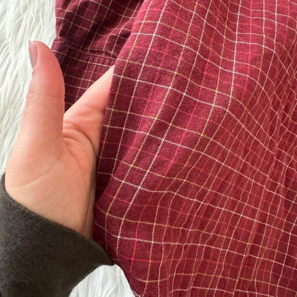 J.Crew Red Plaid Button Down Shirt - Picture 4 of 4